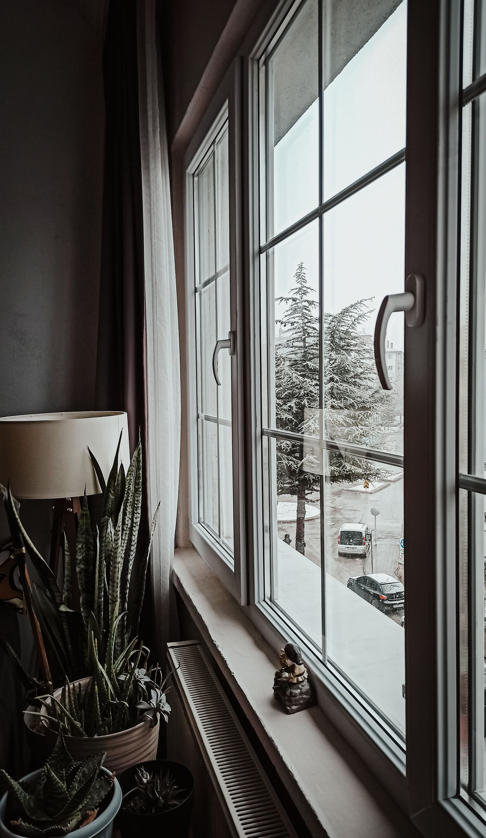 Fenêtres PVC blanches